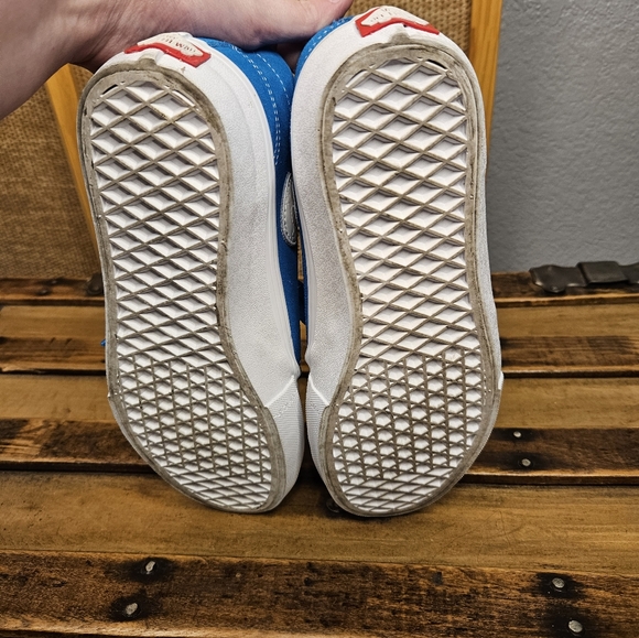 Vans x The Simpsons Mens Size 6.5 Chukka Pro Bart Blue and White Sneakers - Picture 5 of 7